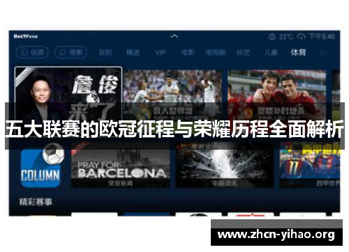 五大联赛的欧冠征程与荣耀历程全面解析 五大联赛的欧冠征程与荣耀历程全面解析