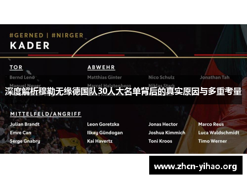 深度解析穆勒无缘德国队30人大名单背后的真实原因与多重考量 深度解析穆勒无缘德国队30人大名单背后的真实原因与多重考量